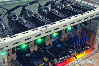 Advanced mining rig setup powered by green energy within a hosted data center